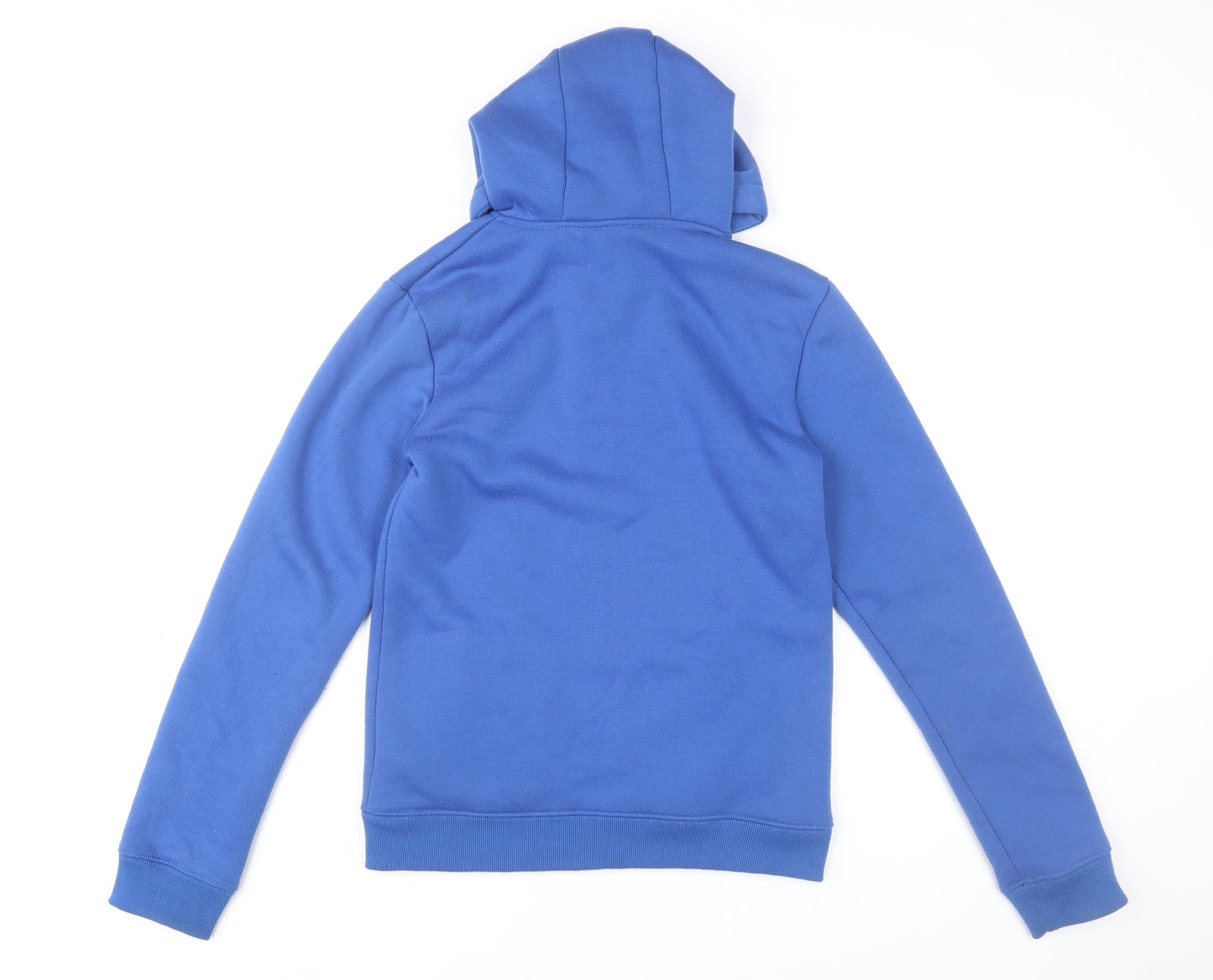 Mountain Warehouse Boys Blue Fleece Lined Hooded Full Zip Jacket 13 Years