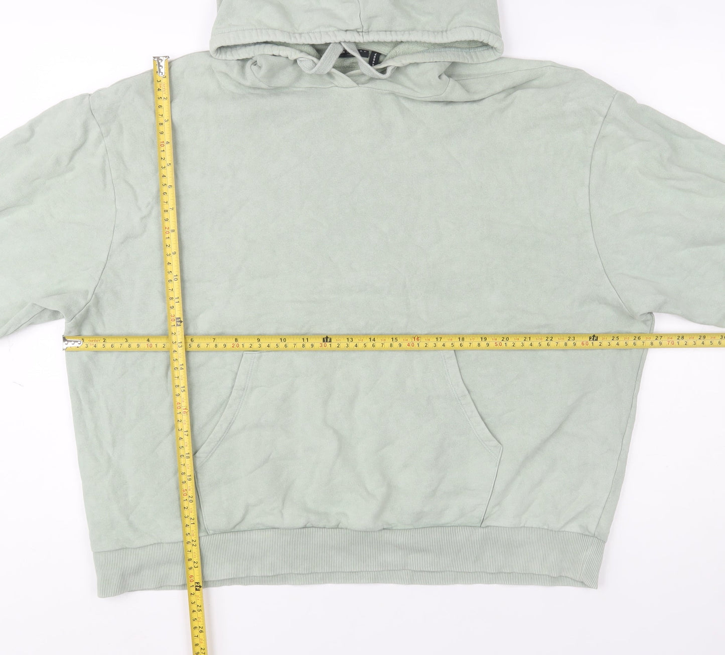 ASOS Design Women’s Green Hoodie UK 10 Cotton Pullover