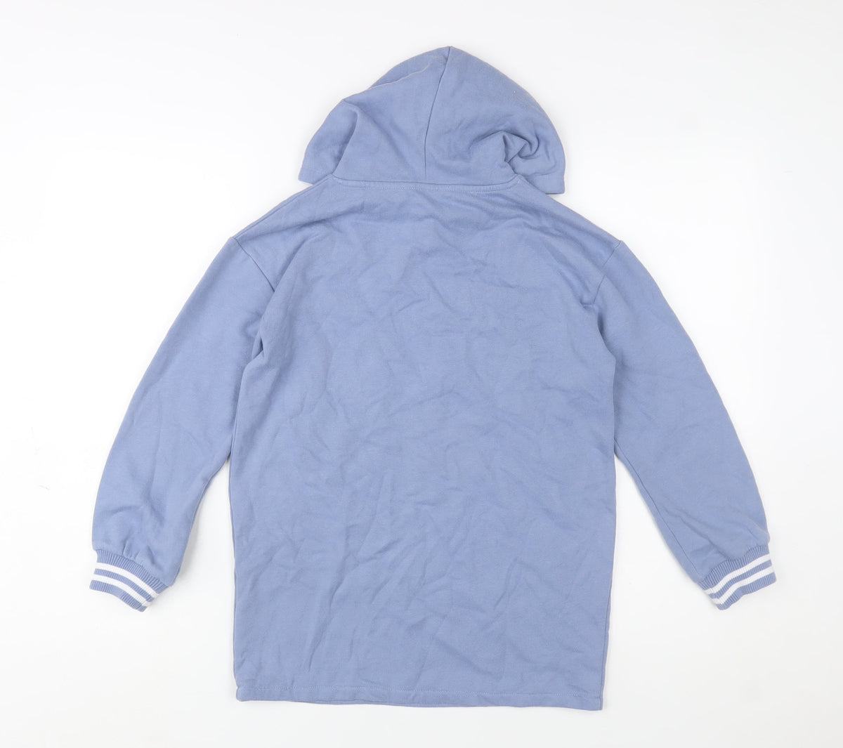 Candy Couture Girls Blue Pullover Hoodie 10 Years Graphic Print