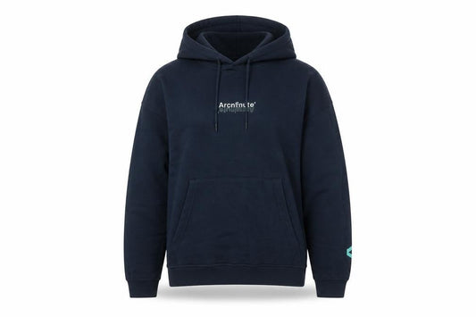 Arcminute Women’s Navy XS Pullover Hoodie 100% Cotton Casual