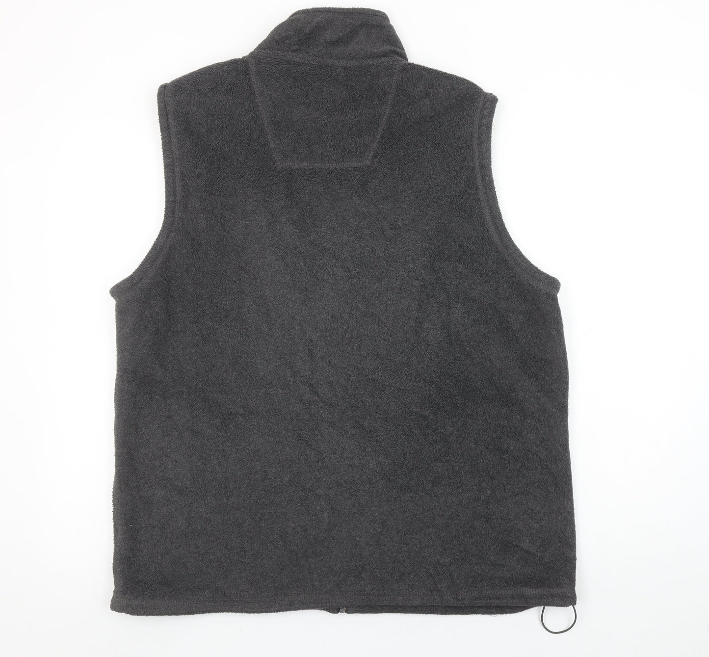 James Pringle Men's Grey Fleece Bodywarmer Waistcoat M