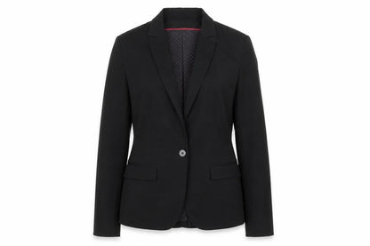 Next Women Black Tailoring Single-Breasted Blazer Size 10R