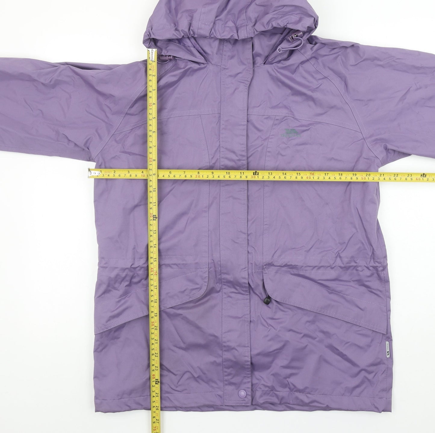 Trespass Womens Purple Waterproof Hooded Rain Jacket M