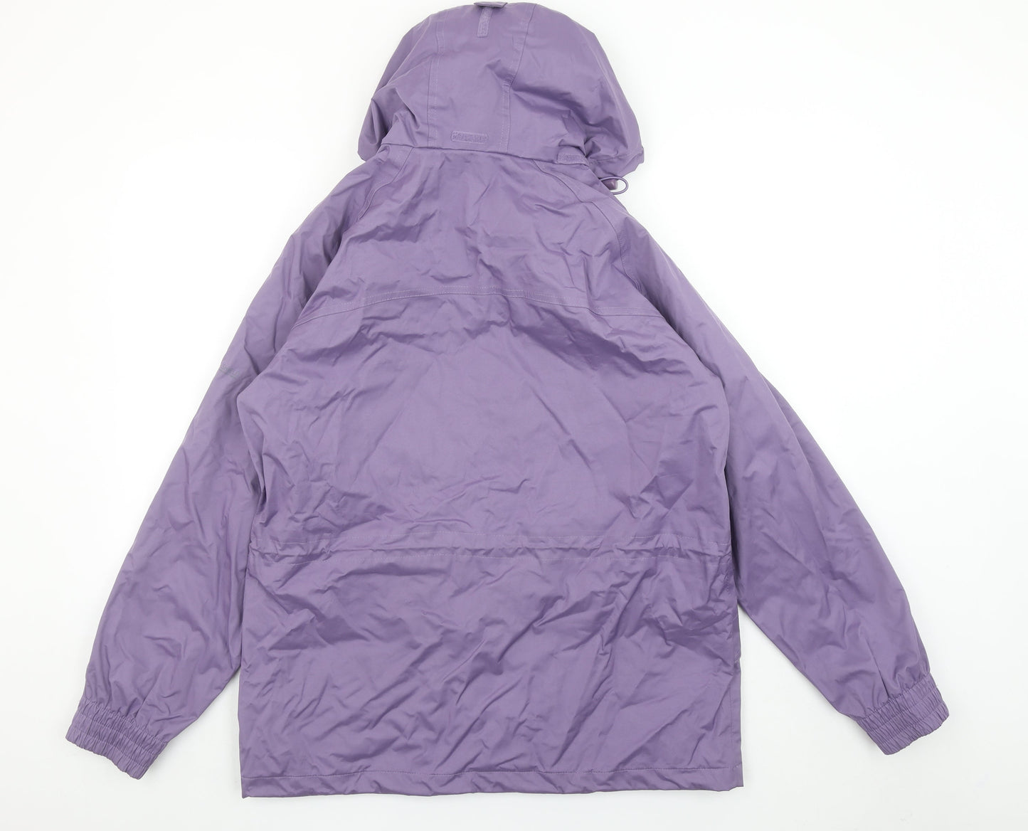 Trespass Womens Purple Waterproof Hooded Rain Jacket M