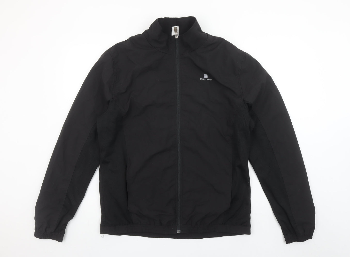 Domyos Men’s Black Softshell Lightweight Full Zip Jacket L