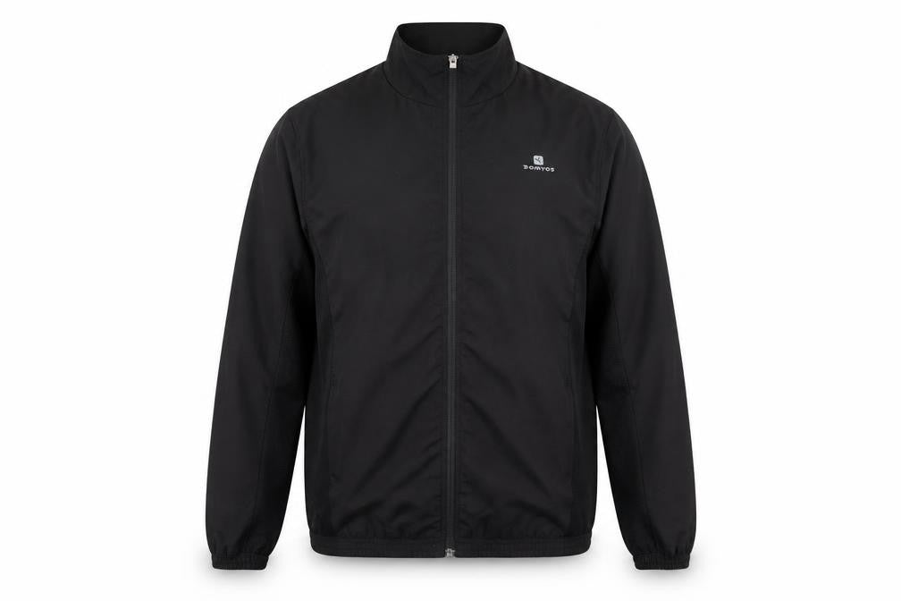 Domyos Men’s Black Softshell Lightweight Full Zip Jacket L