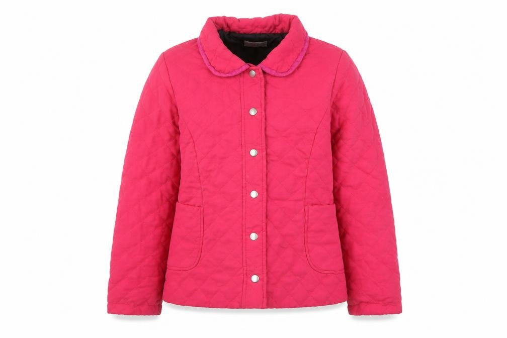 Freespirit Girls Pink Quilted Mid-Length Jacket Age 11-12 Years