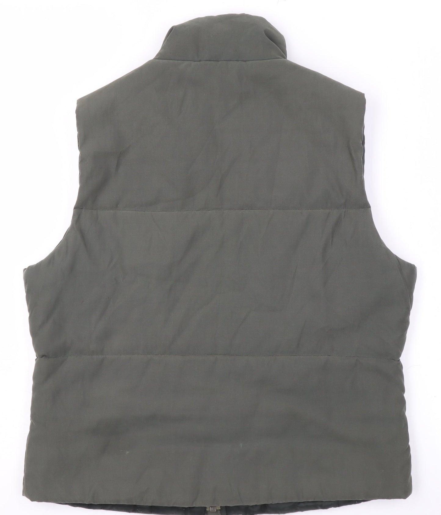 Moto Jeanswear Women's Green Padded Puffer Waistcoat Size 12