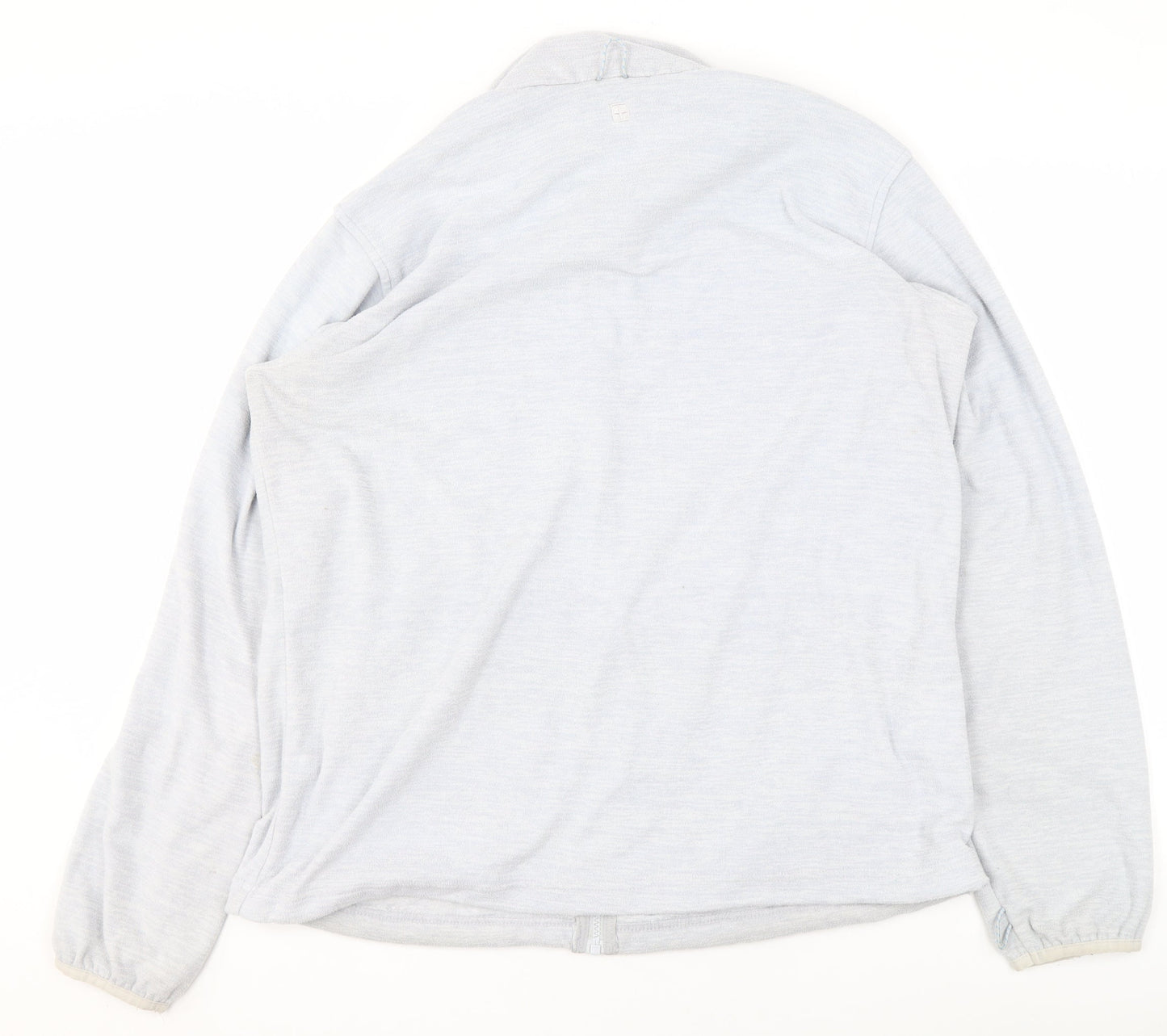 Mountain Warehouse Women's Grey Fleece Full Zip Jacket Size 16