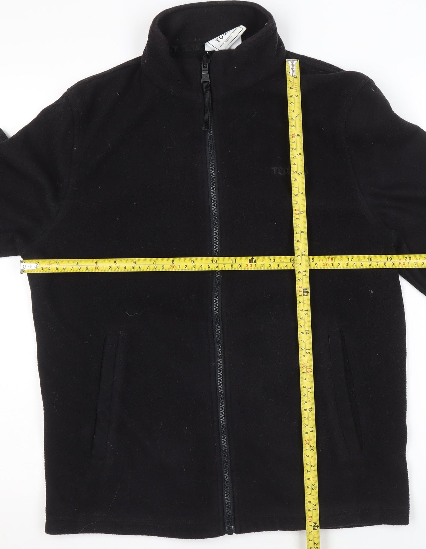 TOG24 Women's Black Fleece Full Zip Jacket Size S