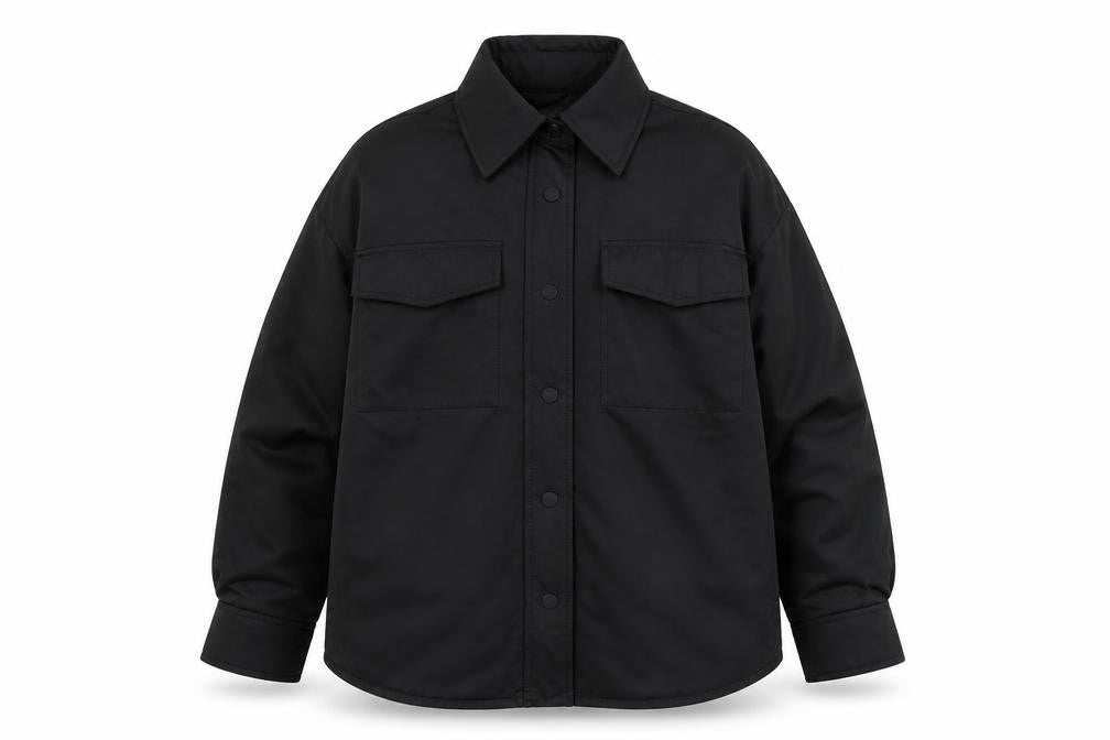 & Other Stories Men's Black L Basic Jacket Polyester Workwear