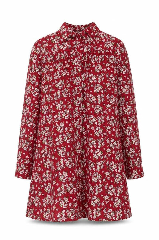Glamorous Women Red Floral A-Line Mini Dress Size 10