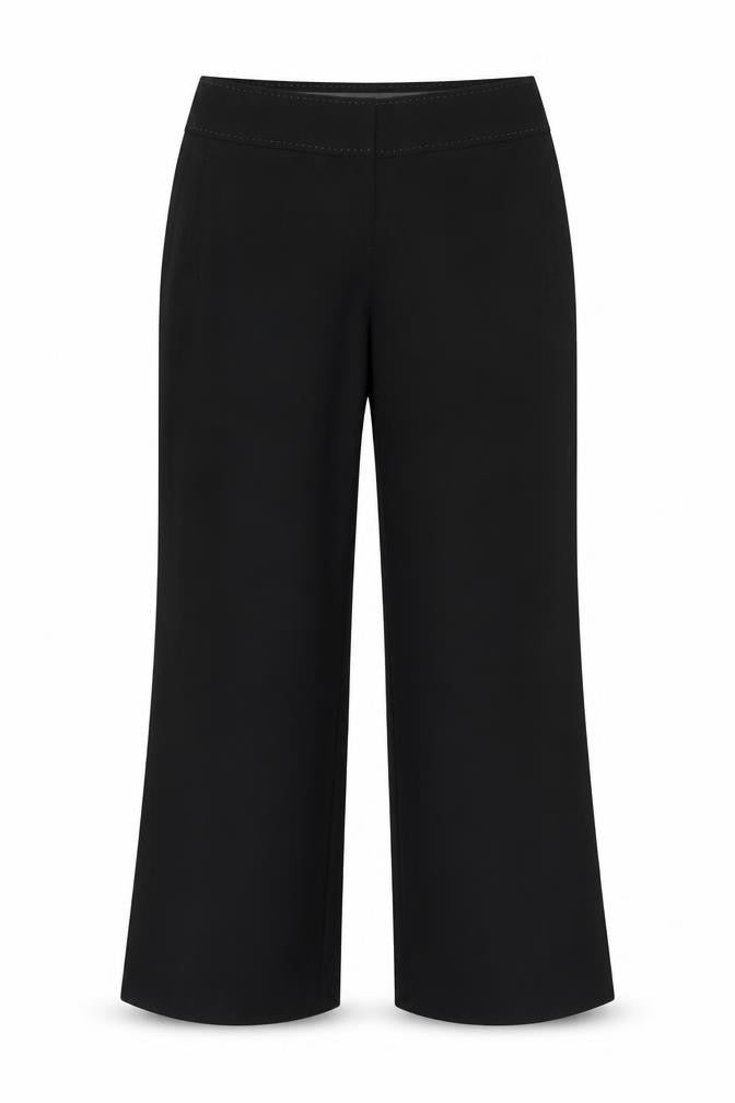 Next Women Black Size 8 Regular Straight Leg Dress Pants