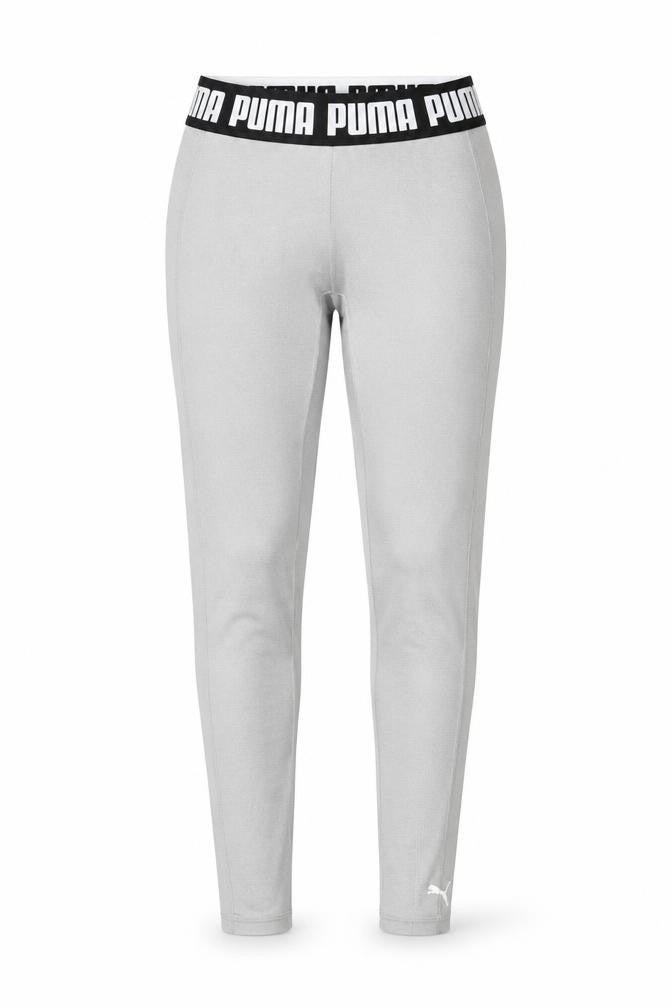 Puma Women's Grey Small Leggings with Elastic Waistband