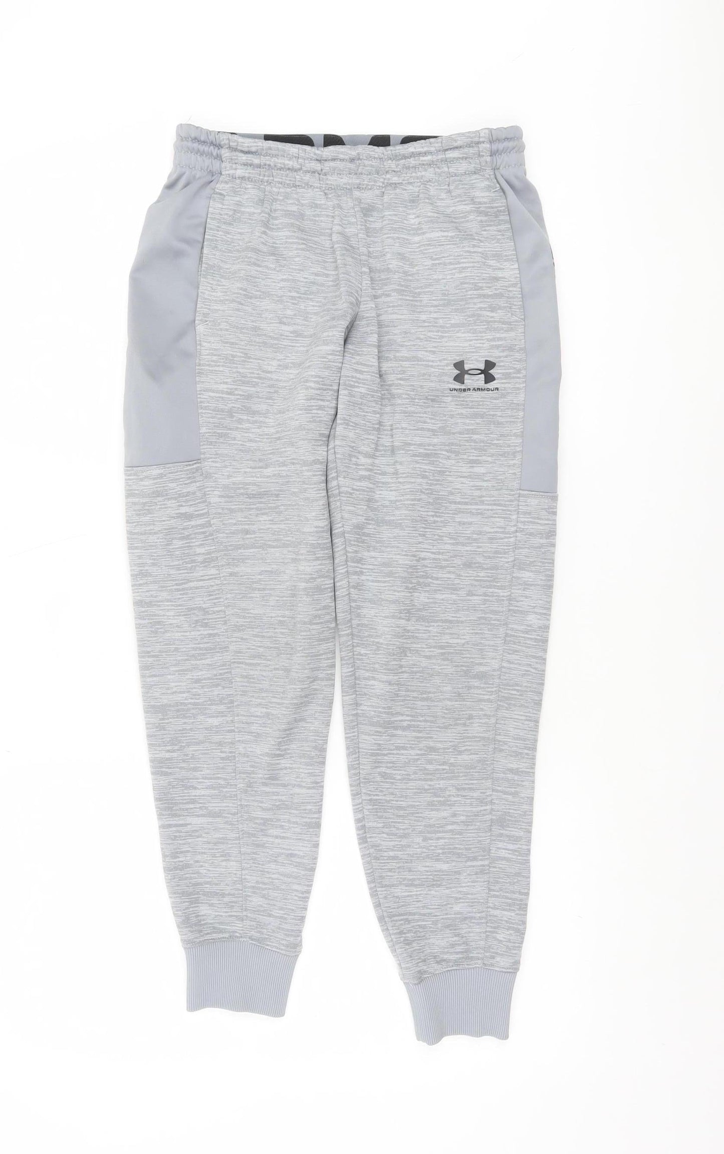 Under Armour Boys Grey ColdGear Jogger Trousers Size L Activewear