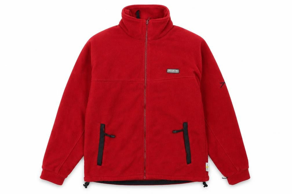 Regatta Men's Red Fleece Windbreaker Jacket Size S 38in