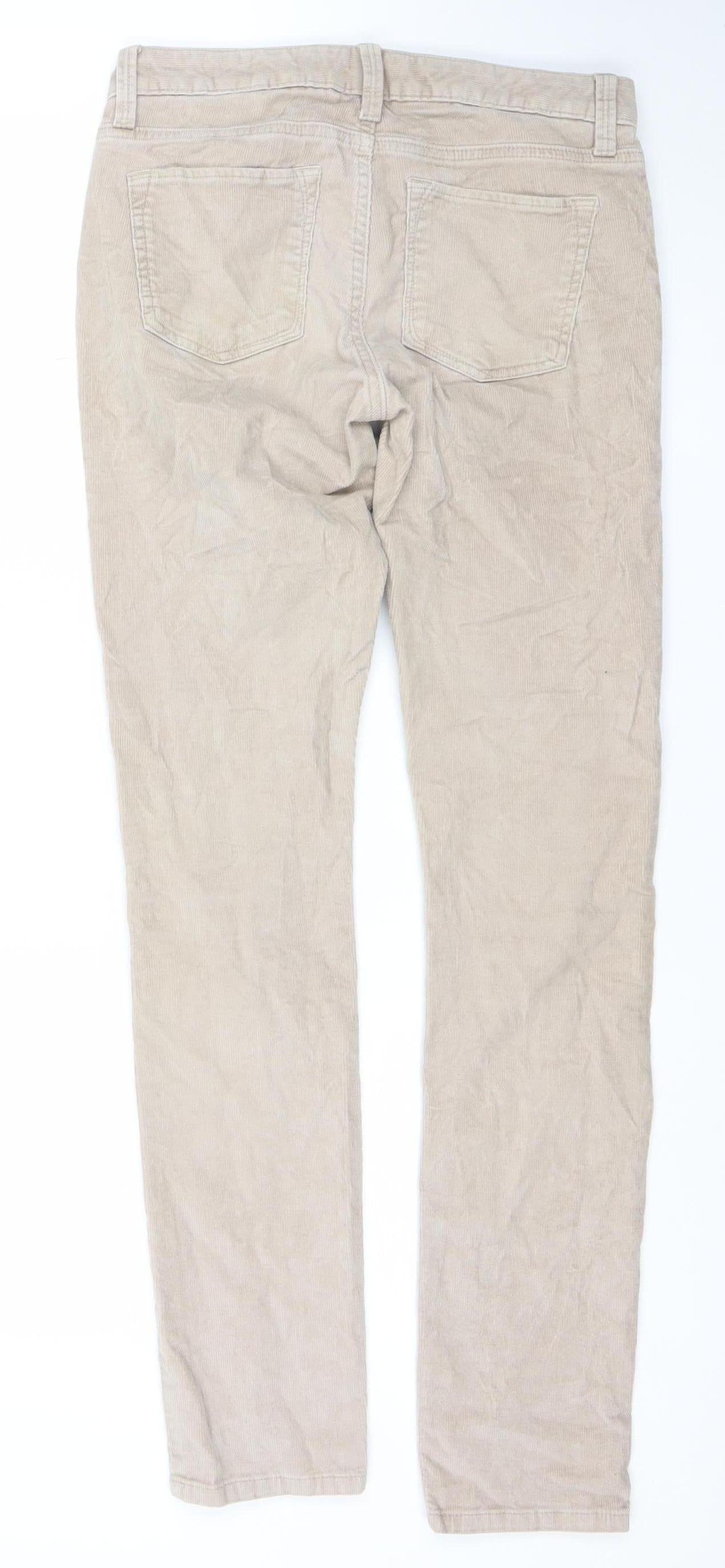 Banana Republic Women's Beige Chino Trousers Size 26 Slim Fit
