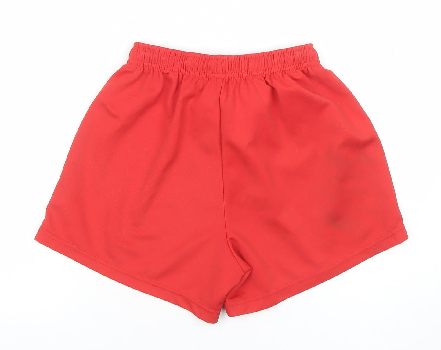 O’Neills Boys Red Athletic Sports Shorts 4 Years Polyester Elastic Waist