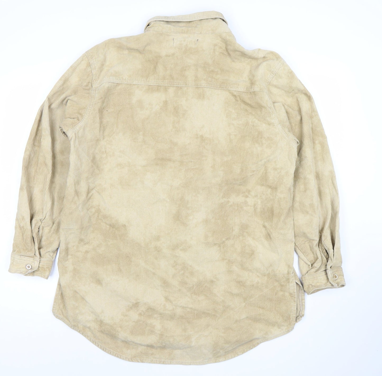 Missguided Women Beige Corduroy Overshirt Jacket UK14