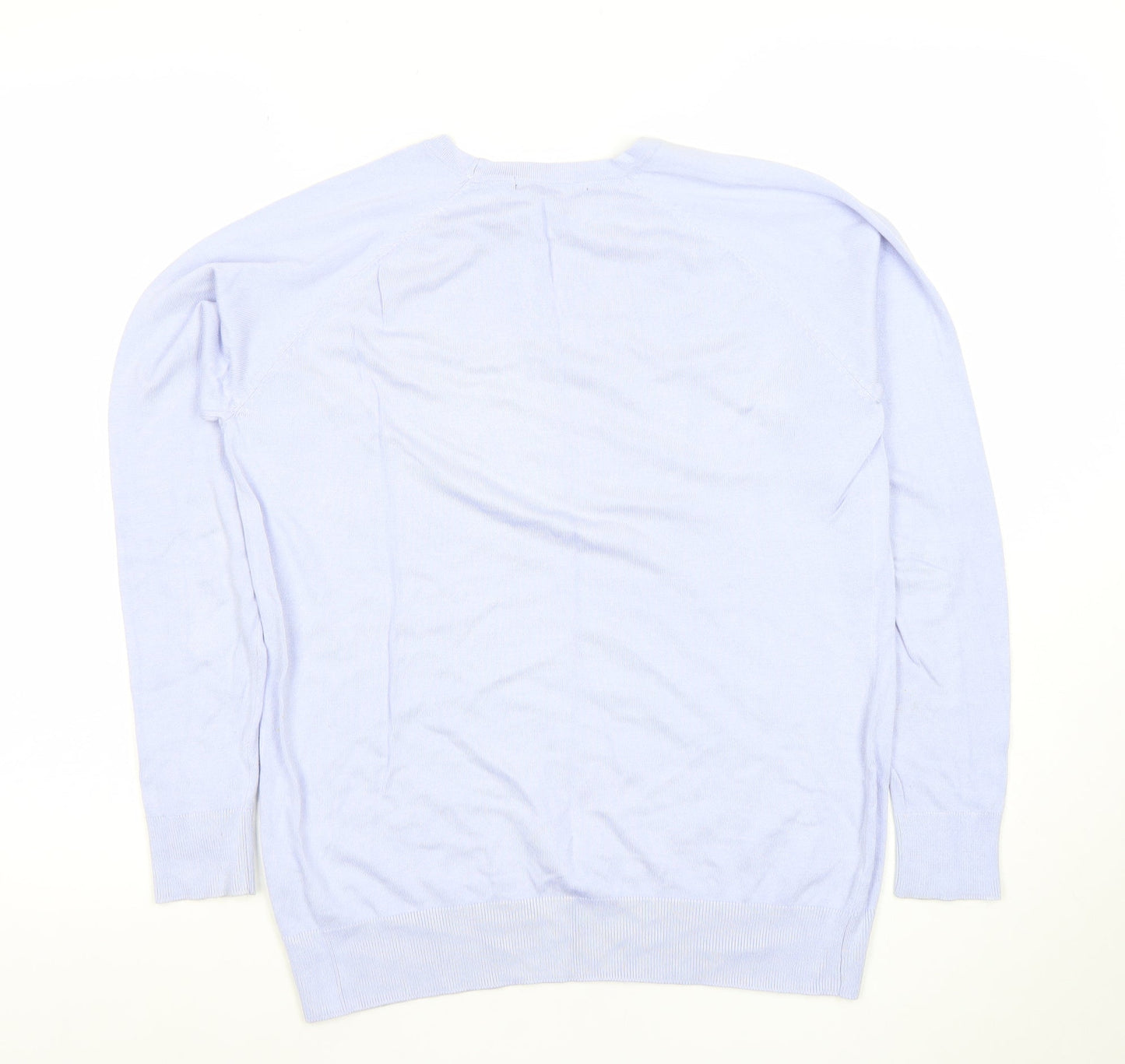 Dunnes Women’s Lavender Crew Neck Long Sleeve Pullover Jumper Size L