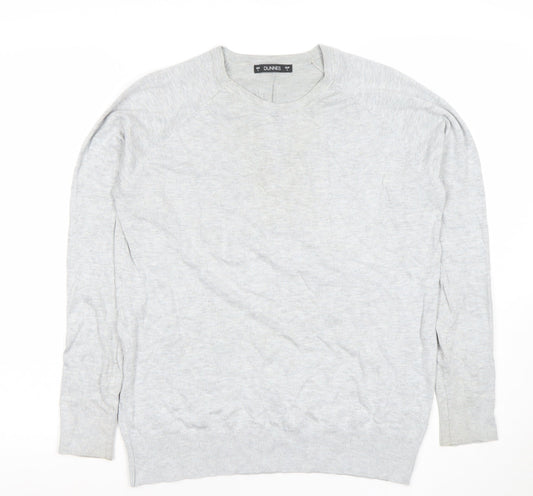 Dunnes Women’s Grey Crew Neck Long Sleeve Knit Jumper Size L