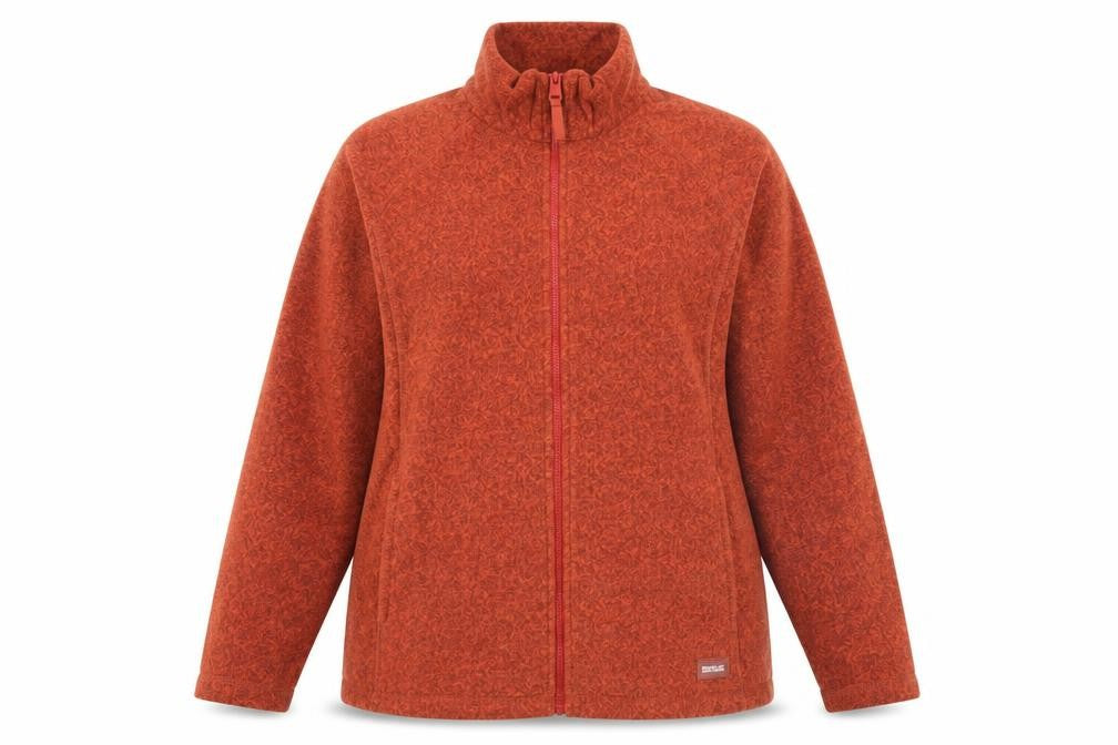 Regatta Womens Brown Fleece Full Zip Outdoor Jacket UK14