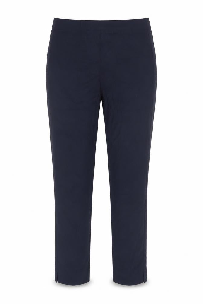 Gallery Women’s Blue Slim Fit Stretch Trousers UK 10