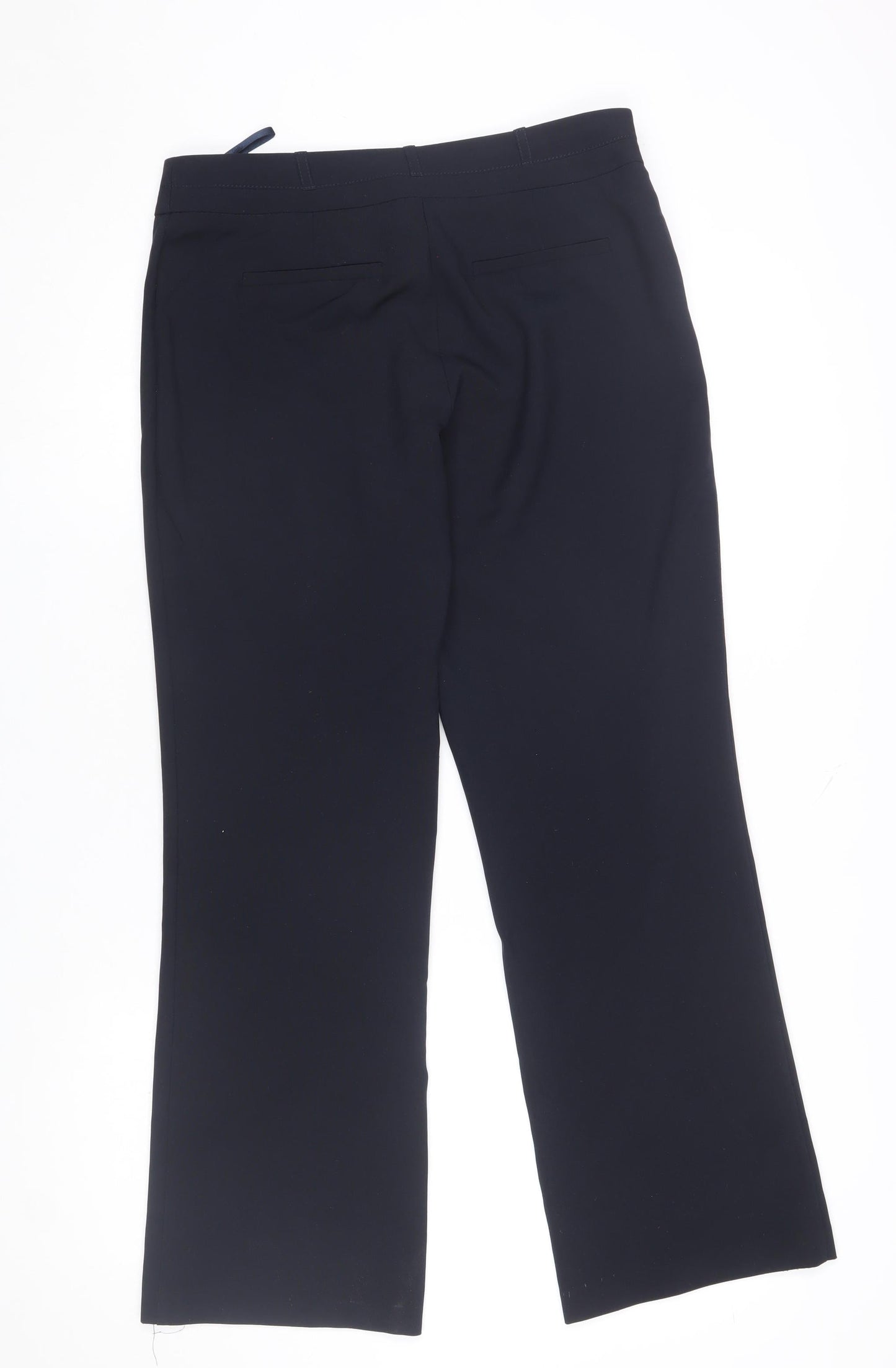Dunnes Womens Black Size 10 Straight Leg Dress Pants
