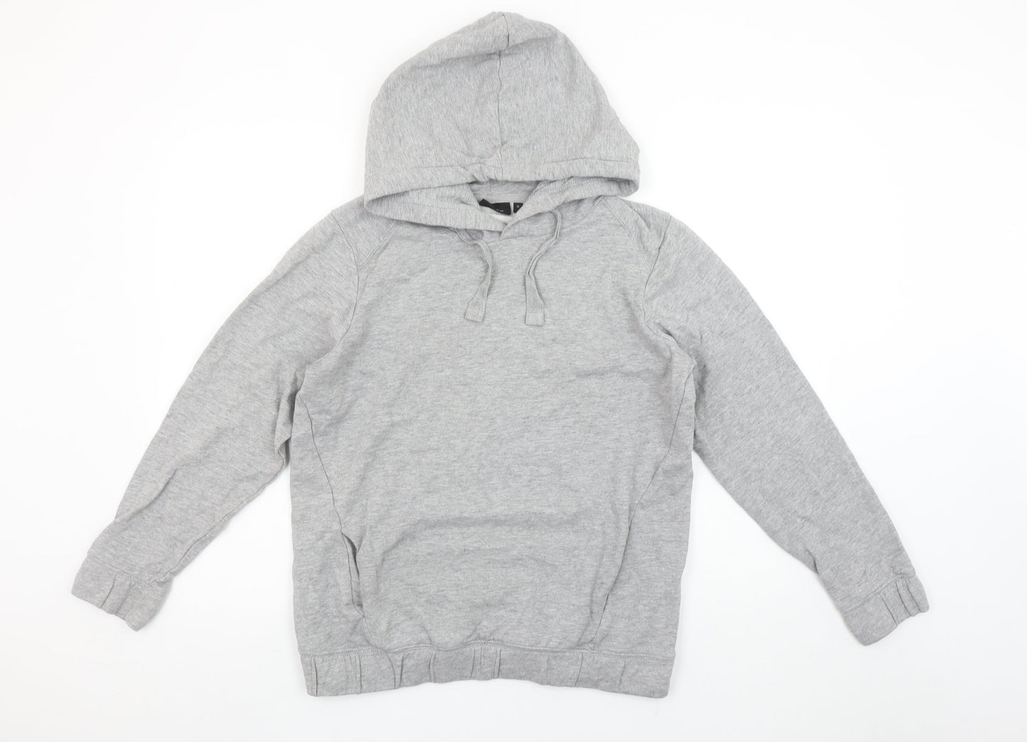 Next Women Grey Size 14 Pullover Hoodie Cotton Blend