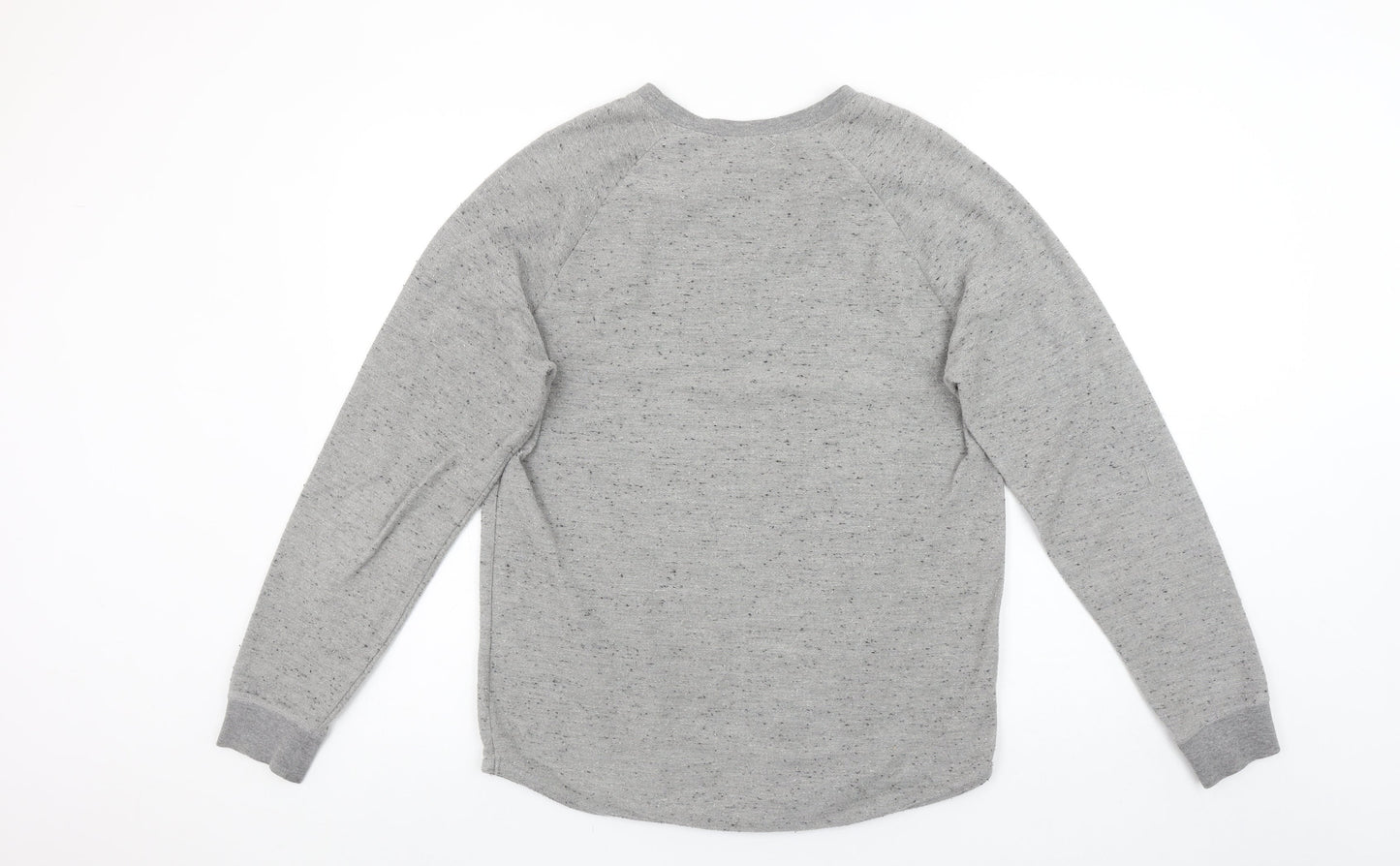 H&M L.O.G.G. Men's Grey Crew Neck Long Sleeve Sweatshirt Size M