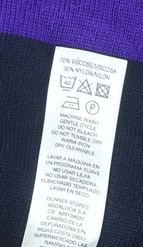 Additional view of Gallery Women’s Multicoloured Crew Neck Knit jumper, size M