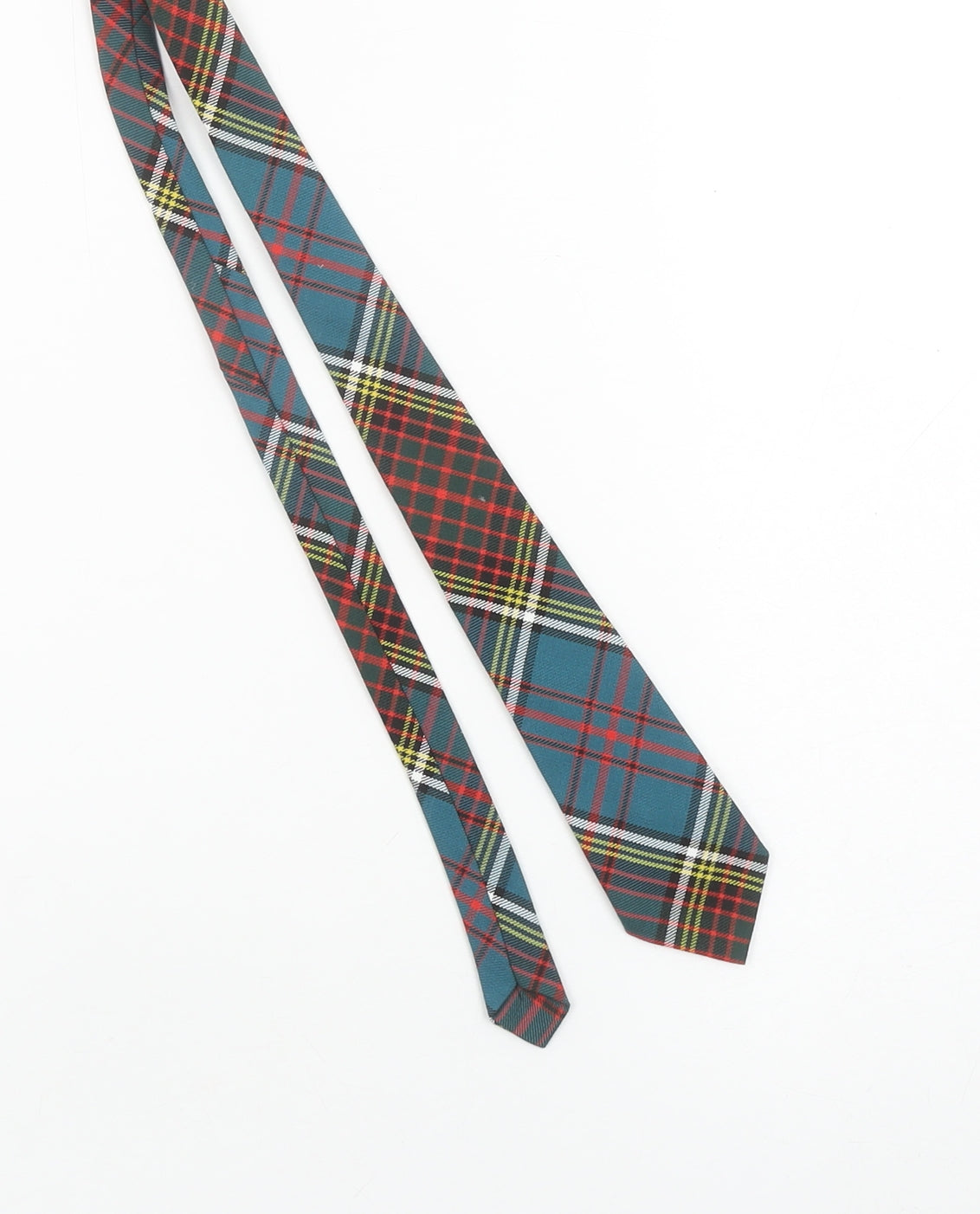William Turner Boys Multicoloured Plaid School Uniform Tie