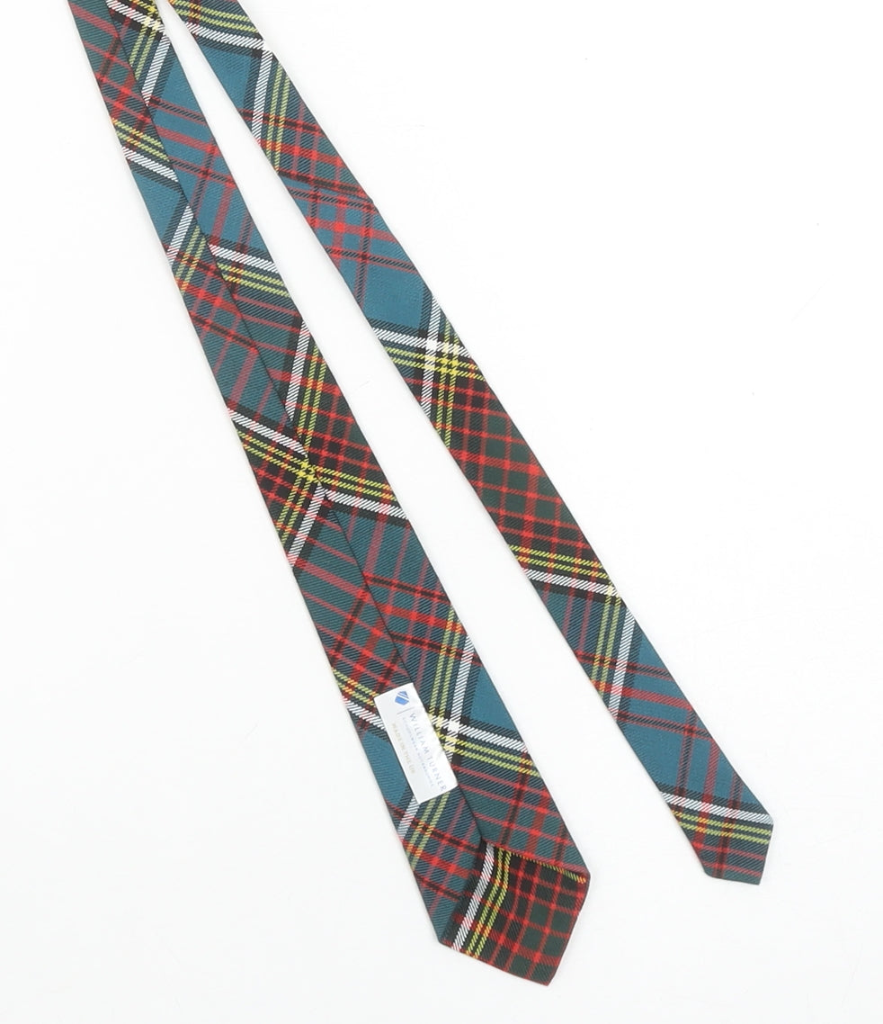 William Turner Boys Multicoloured Plaid School Uniform Tie