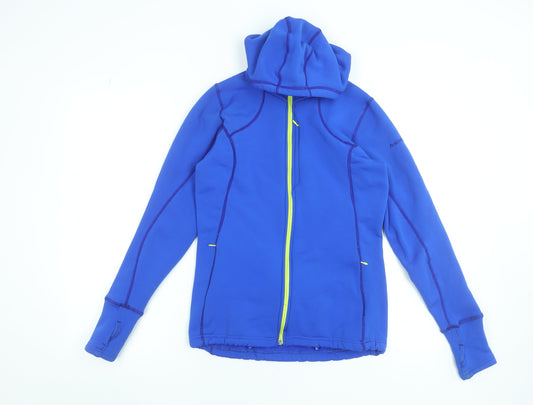 Avalanche Men's Blue Softshell Hooded Jacket Size S Lightweight