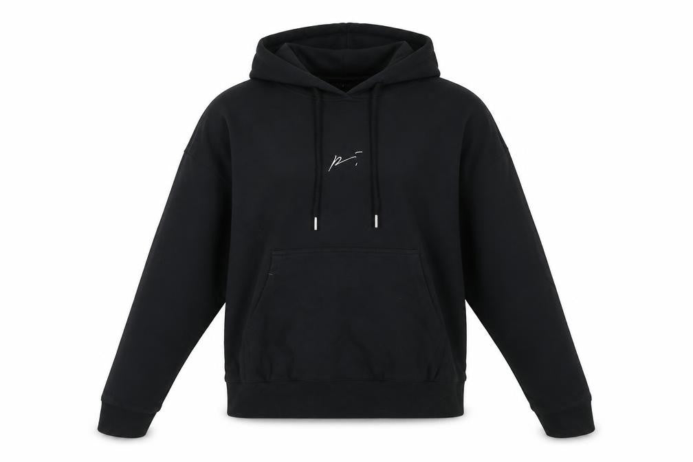 Prévu Women’s Black 100% Cotton Pullover Hoodie Size 6