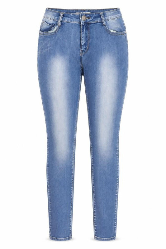 Marshall Angel Denim Women Blue Skinny Jeans Size 2XL Stretch