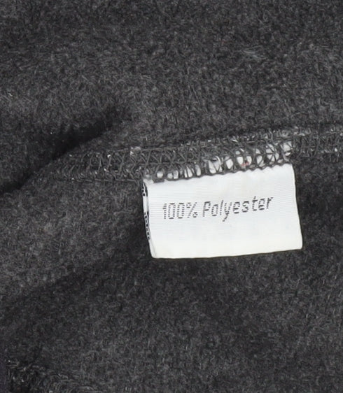 Mountainpass Women’s Grey Fleece Jacket Size 8 Full Zip Outdoor Wear