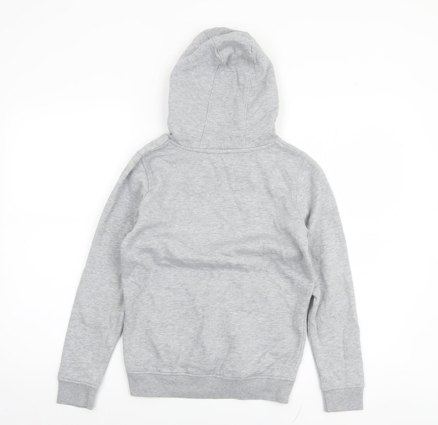 Ben Sherman Boys Grey Pullover Hoodie 9-10 Years Cotton Blend Casual