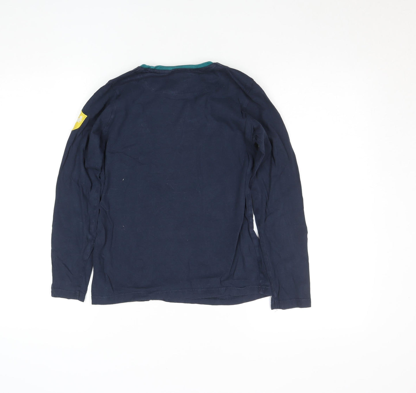 Marks and Spencer Boys Blue Harry Potter Long Sleeve Hogwarts T-Shirt 10-11 Years