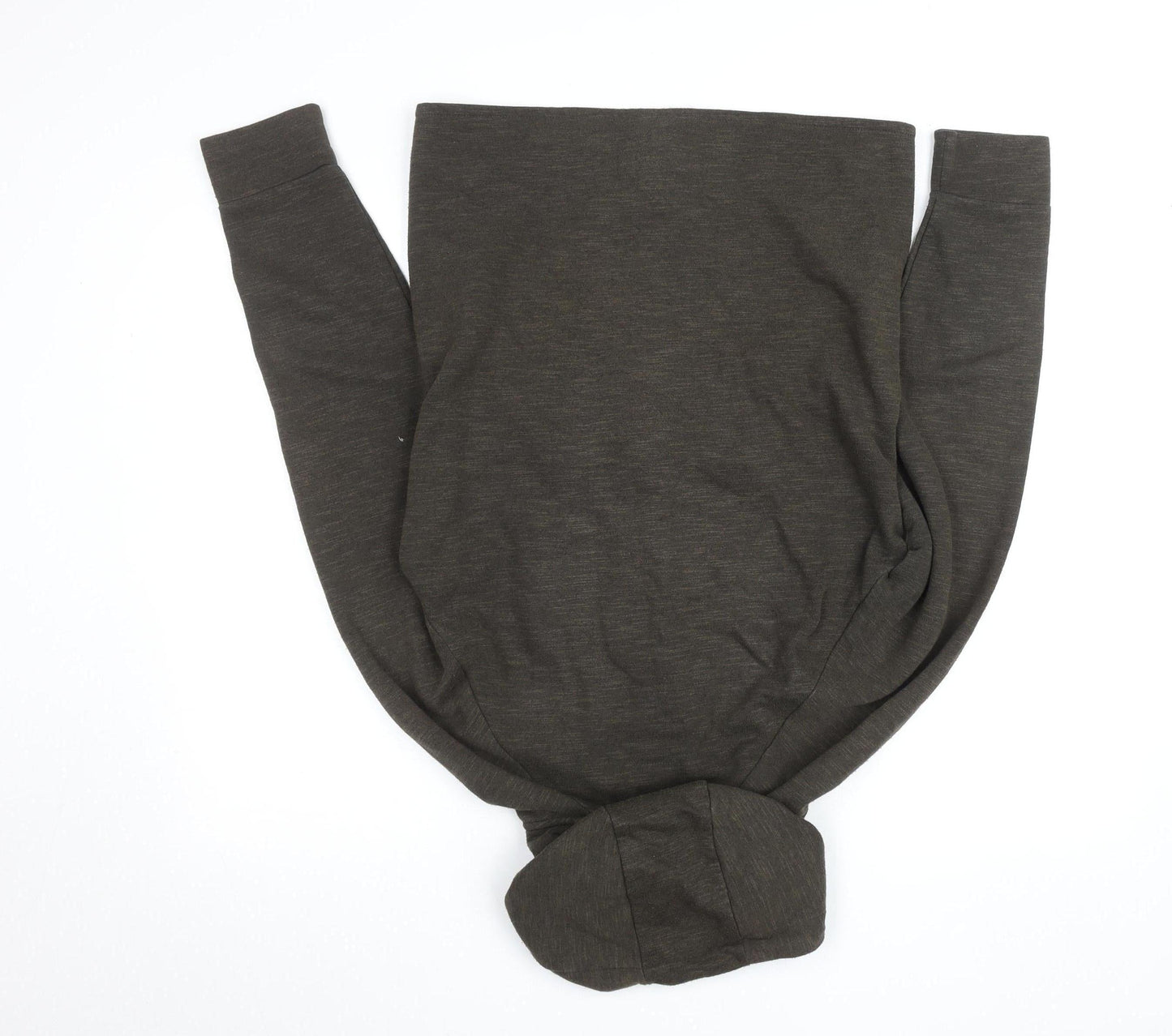 Blue Tech Men's Brown Full Zip Hoodie Size S