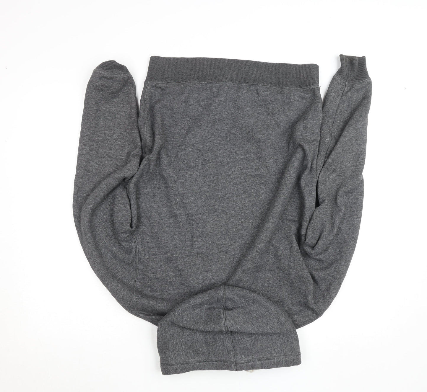 Jack Wills Men’s Grey Pullover Hoodie S Fleece Logo College Style