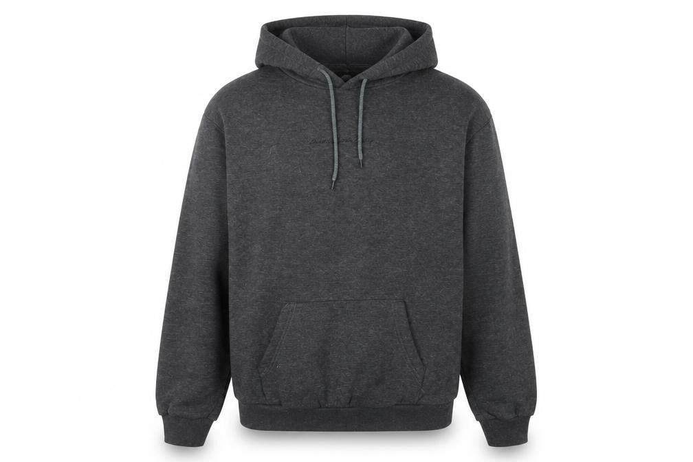 PRETTYLITTLETHING Men's Grey Pullover Hoodie Size S Regular Fit