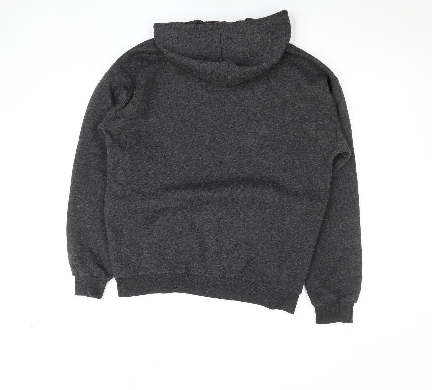 PrettyLittleThing Men's Grey Pullover Hoodie Size S Regular Fit