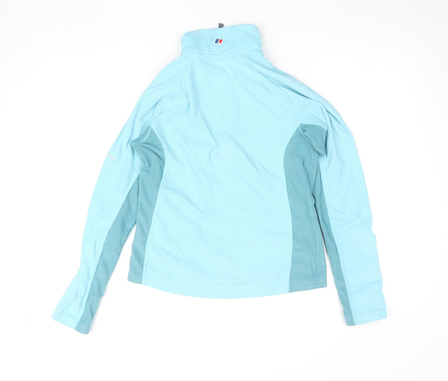 Berghaus Women Blue Size 8 1/2 Zip Fleece Pullover Sweatshirt