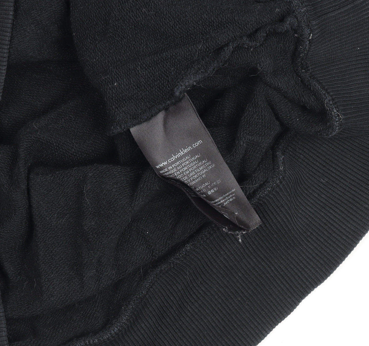 Calvin Klein Jeans Men's Black Logo Sweatshirt Size M Pullover