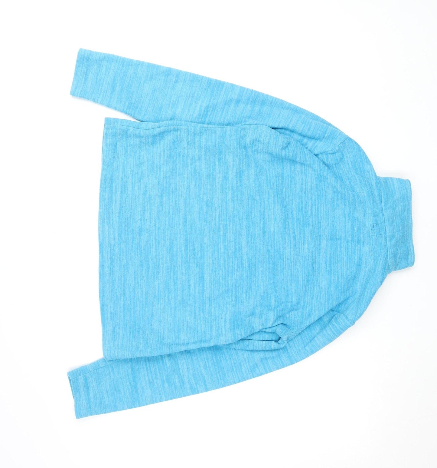 Mountain Warehouse Women Blue Fleece 1/4 Zip Active Jacket UK 12