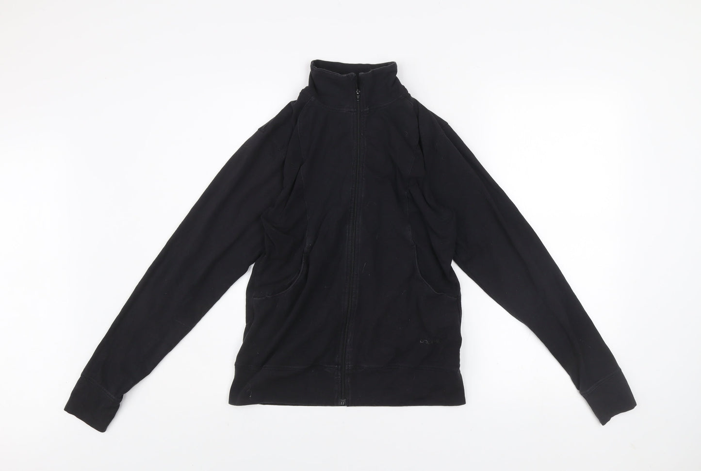 Doone Women's Black L Basic Full Zip Activewear Jacket
