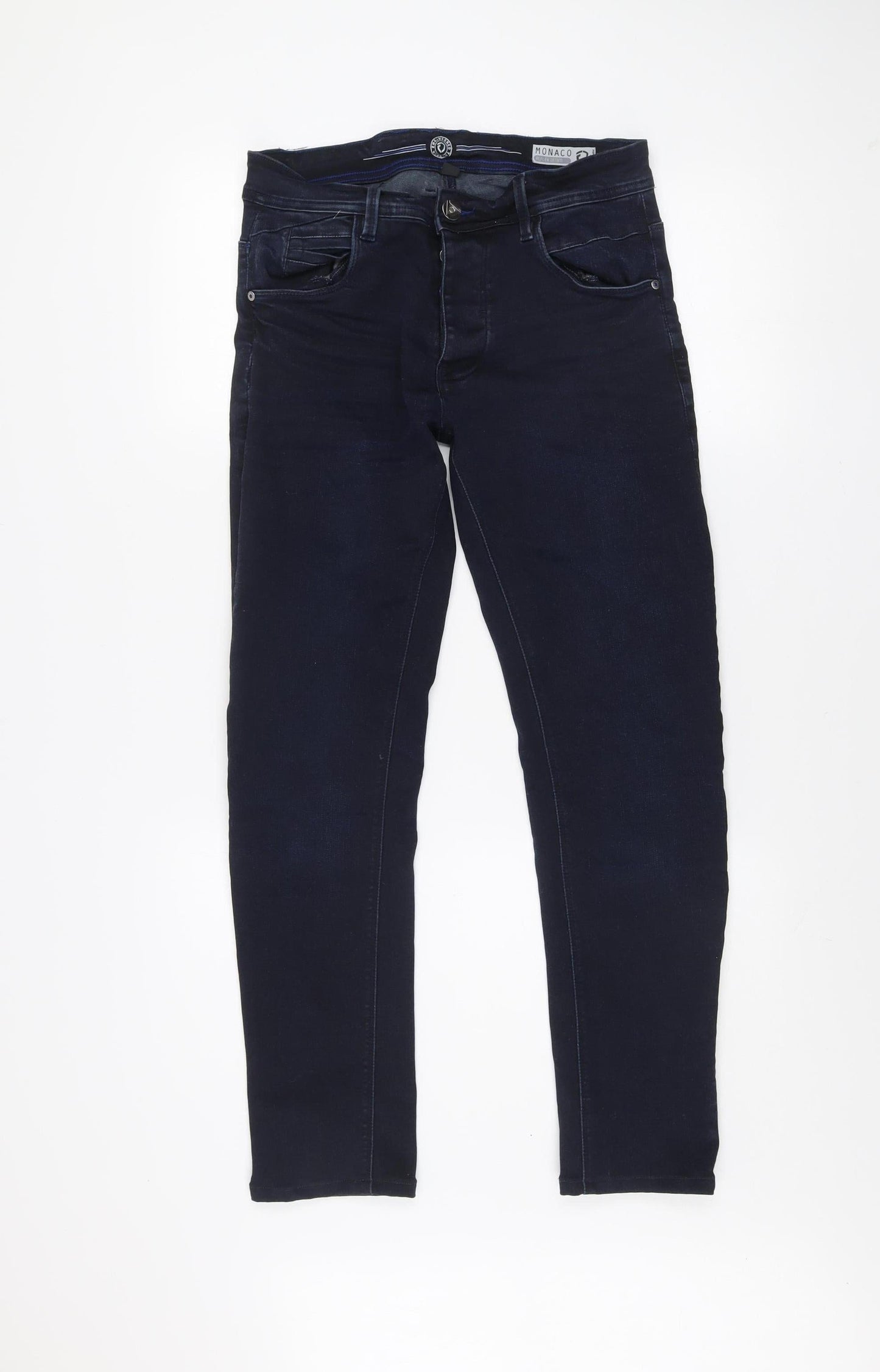 Rolla Coaster Men's Blue Slim Fit Dark Wash Jeans 30R