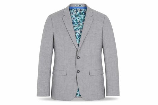 Taylor & Wright Men's Grey Slim Fit Blazer Jacket 40R