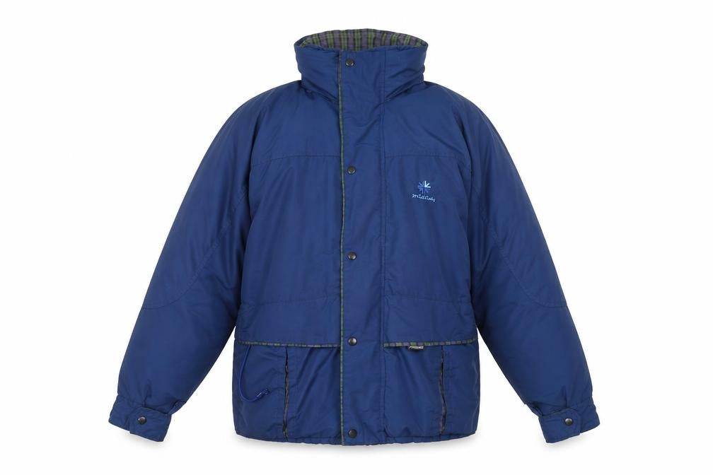 M.J. Kirby Men’s Blue Waterproof Parka Jacket M Regular Vintage